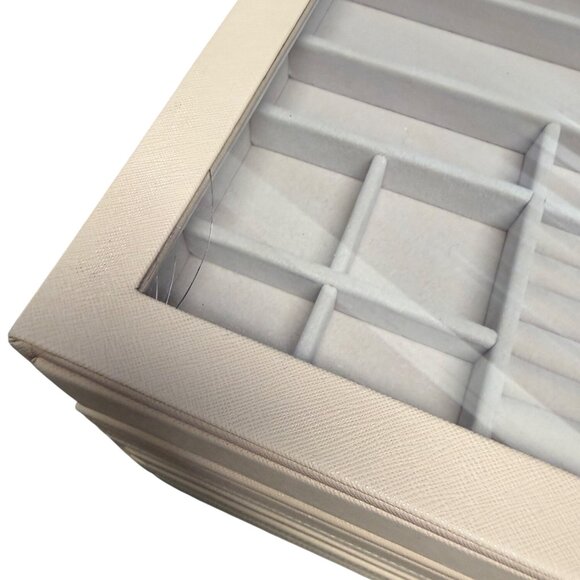 Stackers Jewelry Storage Box With Glass Lid & 6 Stackable Layers - Picture 4 of 13